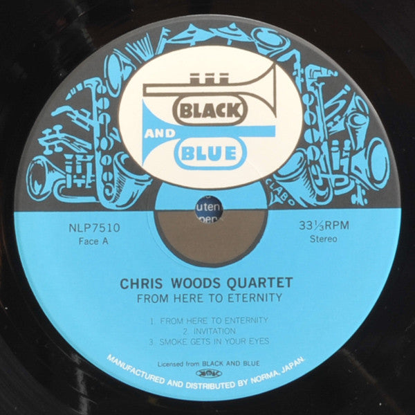 Chris Woods : From Here To Eternity (LP, Album, RE)