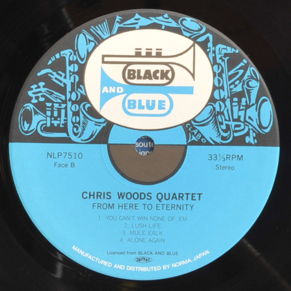 Chris Woods : From Here To Eternity (LP, Album, RE)