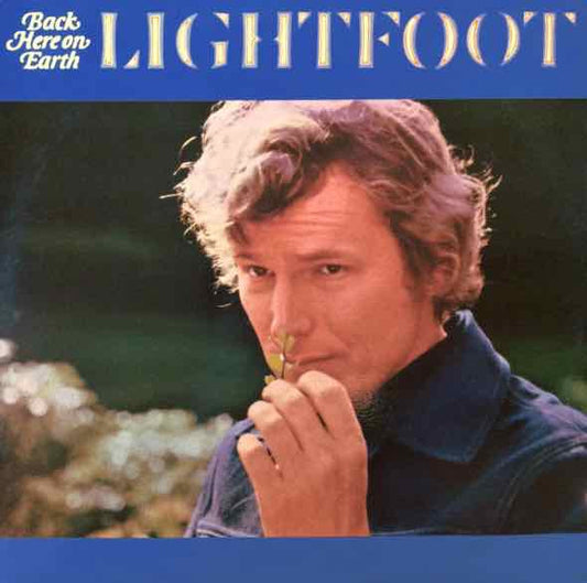 Gordon Lightfoot : Back Here On Earth (LP, Album, RE)