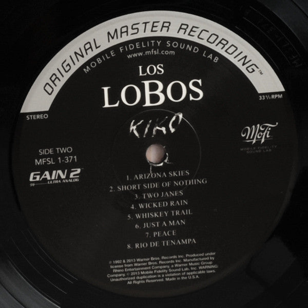 Los Lobos : Kiko (LP, Album, Ltd, Num, RE, RM, 180)