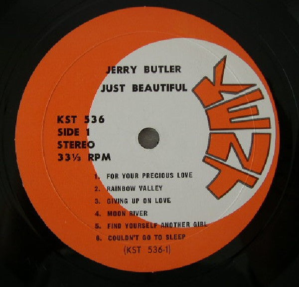 Jerry Butler : Just Beautiful (LP, Comp)