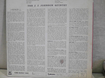 The J.J. Johnson Quintet : Dial J.J. 5 (LP, Album, Ltd, RE)