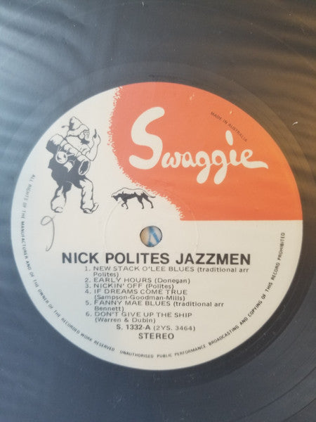 Nick Polites Jazzmen, The Melbourne New Orleans Jazz Band : Nickin' Off (LP)