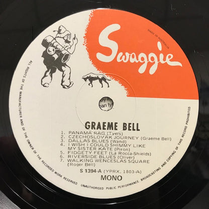 Graeme Bell And His Dixieland Jazz Band : Czechoslovak Journey 1947 (LP, Comp, Mono)