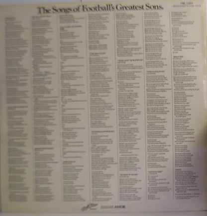Mike Brady (3) : Mike Brady Presents: The Songs Of Football's Greatest Sons (LP, Album)