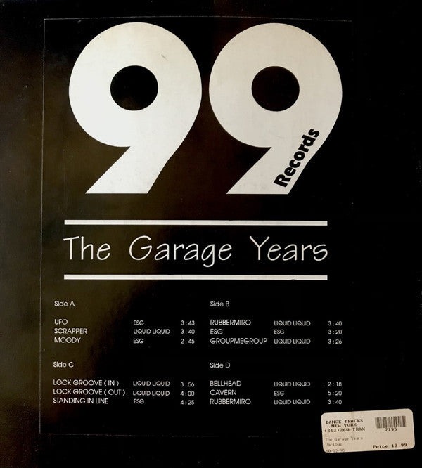 Liquid Liquid / ESG : 99 Records Greatest Hits - The Garage Years (2xLP, Unofficial)