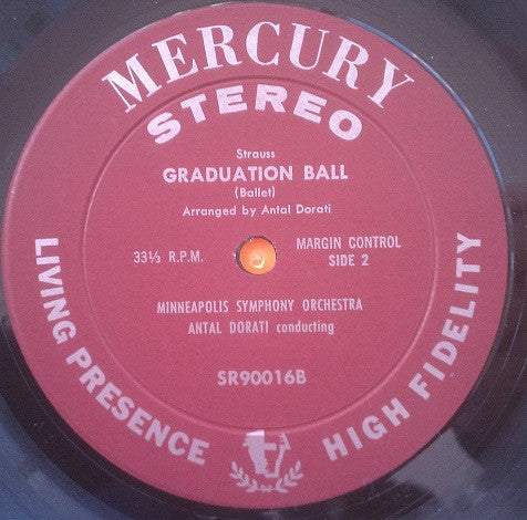 Jacques Offenbach / Johann Strauss*, Antal Dorati, Minneapolis Symphony* : Gaîté Parisienne / Graduation Ball (LP, FR)