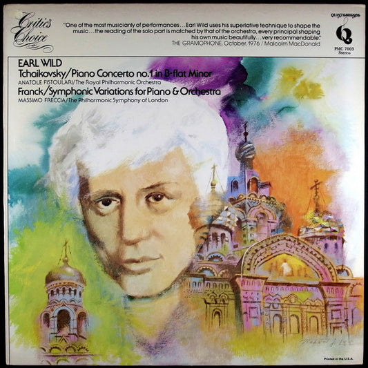 Earl Wild, Pyotr Ilyich Tchaikovsky /  César Franck : Piano Concerto No. 1 In B-Flat Minor / Symphonic Variations (LP, Comp)