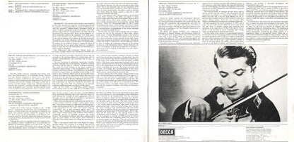 Felix Mendelssohn-Bartholdy / Max Bruch / Pyotr Ilyich Tchaikovsky / Jean Sibelius, Ruggiero Ricci : Favourite Violin Concertos (2xLP, Comp)
