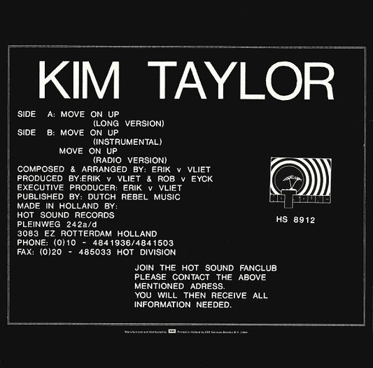 Kim Taylor : Move On Up (12")