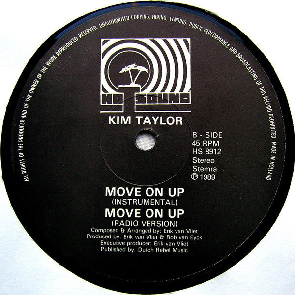 Kim Taylor : Move On Up (12")