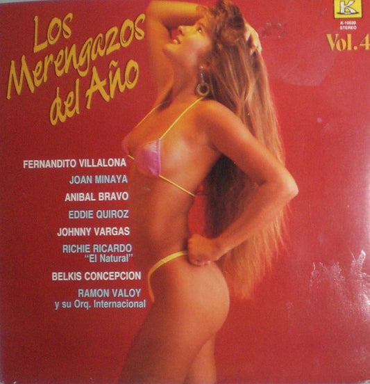 Various : Los Merengazos Del Año Vol. 4 (LP, Comp)