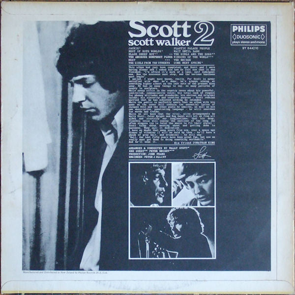 Scott Walker : Scott 2 (LP, Album, Bla)