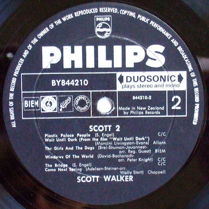 Scott Walker : Scott 2 (LP, Album, Bla)