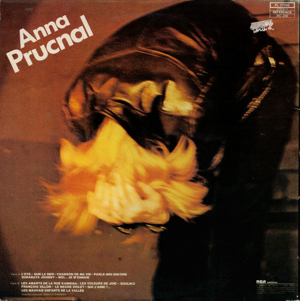 Anna Prucnal : Anna Prucnal (LP, Album, Gat)