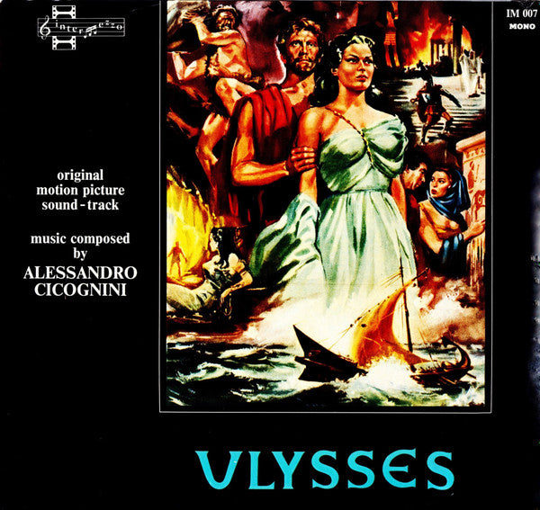 Alessandro Cicognini : Ulysses - Original Motion Picture Soundtrack (LP, Album, Mono, Ltd, RM)