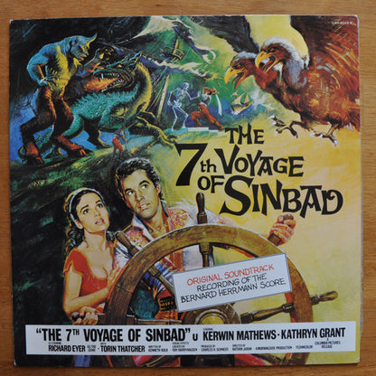 Bernard Herrmann : The 7th Voyage Of Sinbad (Original Motion Picture Soundtrack) (LP, Mono, RE)