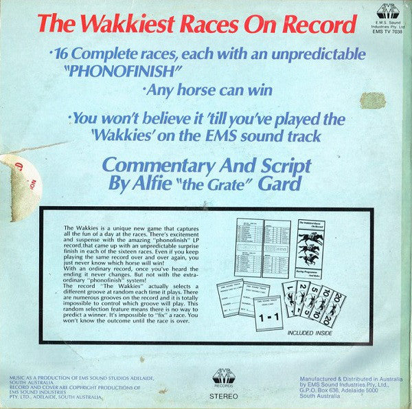 No Artist : The Wakkiest Races On Record (LP, Album, Mul)