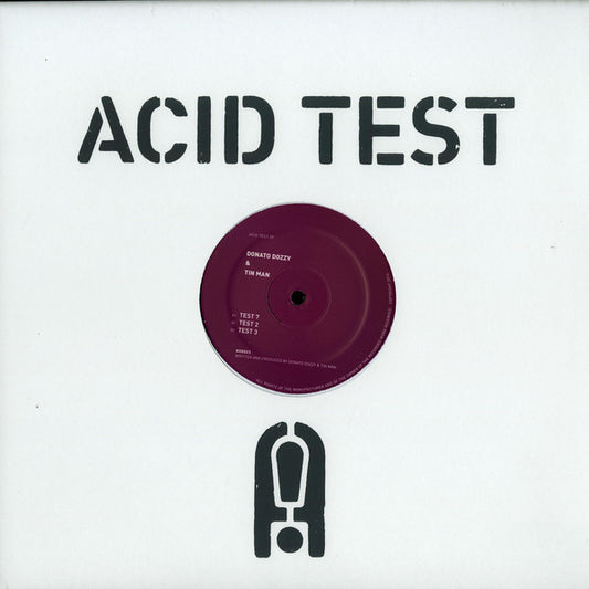 Donato Dozzy & Tin Man (3) : Acid Test 09 (12")