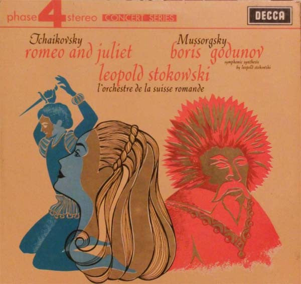 Tchaikovsky*, Mussorgsky*, Leopold Stokowski, L'Orchestre De La Suisse Romande : Romeo And Juliet; Boris Godunov (Symphonic Synthesis By Leopold Stokowski) (LP)