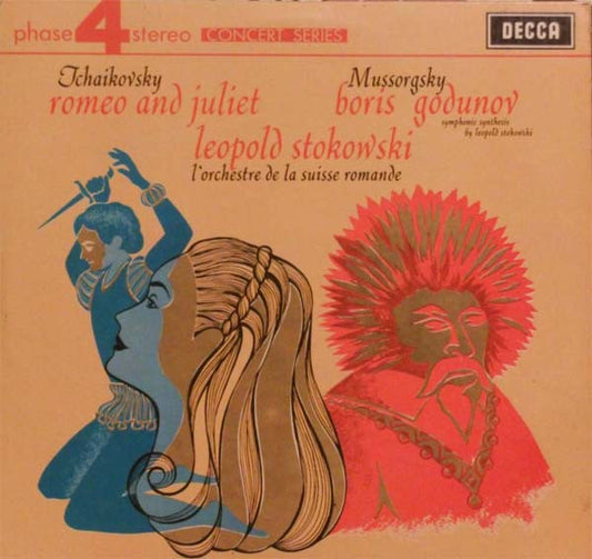Tchaikovsky*, Mussorgsky*, Leopold Stokowski, L'Orchestre De La Suisse Romande : Romeo And Juliet; Boris Godunov (Symphonic Synthesis By Leopold Stokowski) (LP)