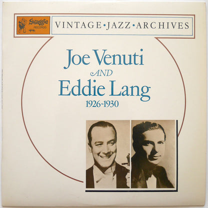 Joe Venuti & Eddie Lang : 1926-1930 (LP, Album, Comp, Mono)