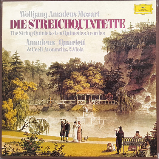 Wolfgang Amadeus Mozart – Amadeus-Quartett & Cecil Aronowitz : Die Streichquintette (3xLP, Comp + Box)