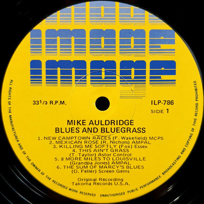 Mike Auldridge : Blues And Blue Grass (LP, Album)