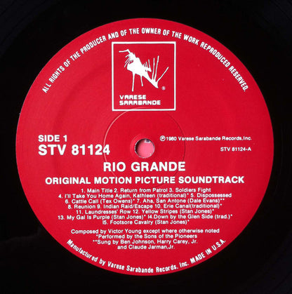 Victor Young : Rio Grande (Original Motion Picture Soundtrack) (LP)