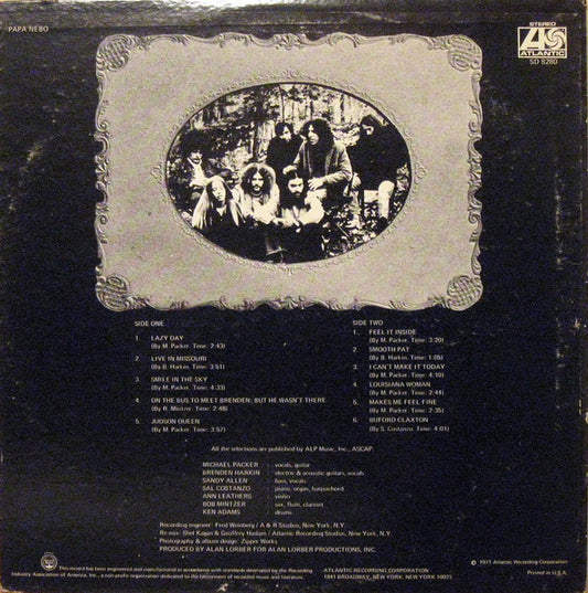 Papa Nebo : Papa Nebo (LP, Album, Promo)