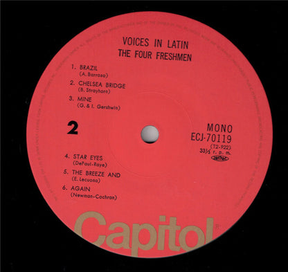 The 4 Freshmen* : Voices In Latin (LP, Mono, RE)