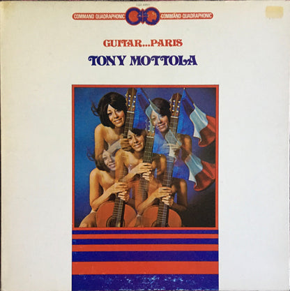 Tony Mottola : Guitar ... Paris (LP, Album, Quad, RE, Gat)