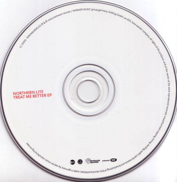 Northern Lite : Treat Me Better EP (CD, EP, Enh, Ltd)