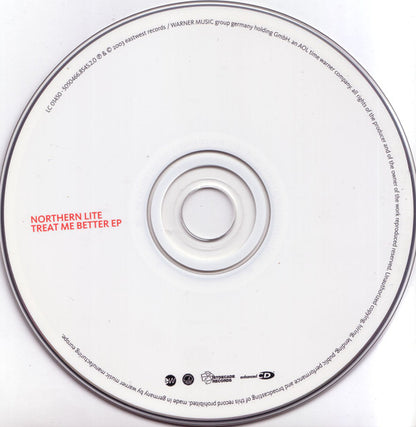 Northern Lite : Treat Me Better EP (CD, EP, Enh, Ltd)