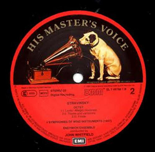 Igor Stravinsky, Endymion Ensemble, John Whitfield (2) : Symphonies Of Wind Instruments (LP)