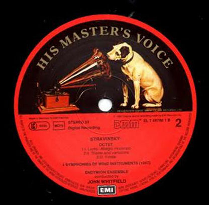 Igor Stravinsky, Endymion Ensemble, John Whitfield (2) : Symphonies Of Wind Instruments (LP)