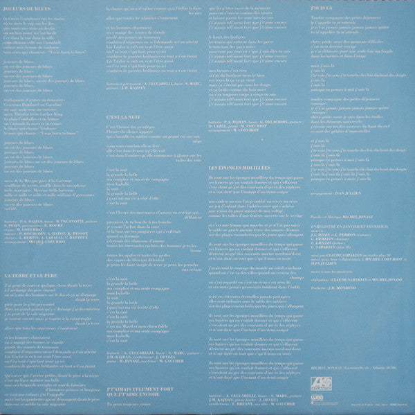 Michel Jonasz : La Nouvelle Vie (LP, Album, Tex)