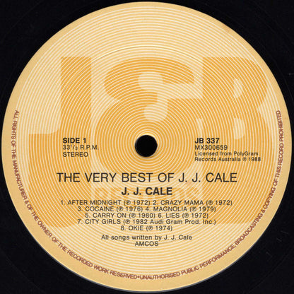 J.J. Cale : The Very Best Of J.J. Cale (LP, Comp)