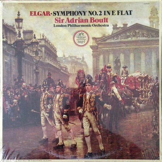 Elgar* / Sir Adrian Boult, London Philharmonic Orchestra : Symphony No. 2 In E Flat (LP, Album, Quad)