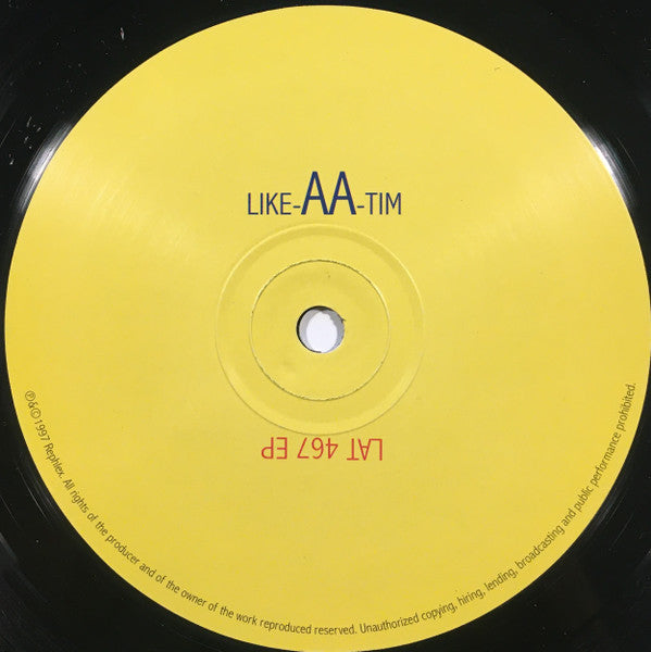 Bochum Welt / Cylob / DMX Krew : Like-A-Tim Remixes (12", EP)