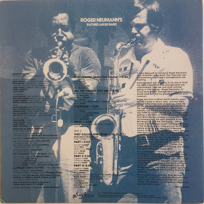 Roger Neumann's Rather Large Band : Introducing Roger Neumann's Rather Large Band (LP, Album)