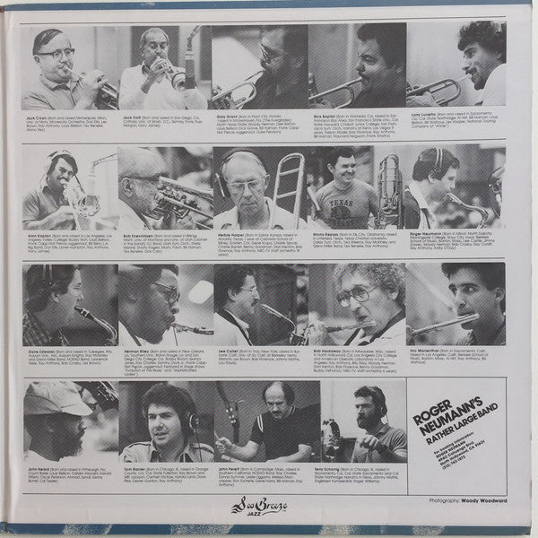Roger Neumann's Rather Large Band : Introducing Roger Neumann's Rather Large Band (LP, Album)