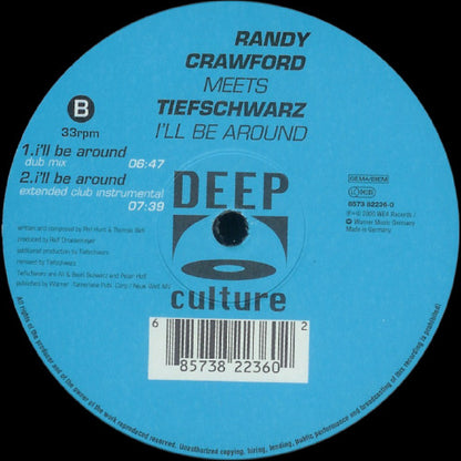 Randy Crawford Meets Tiefschwarz : I'll Be Around (12")
