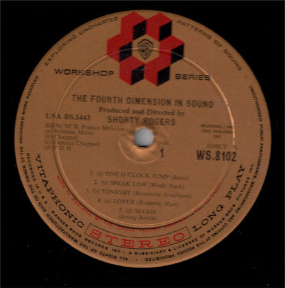 Shorty Rogers : The Fourth Dimension In Sound (LP, Album)