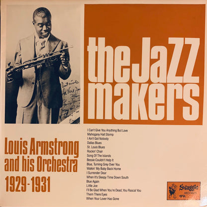 Louis Armstrong And His Orchestra : 1929-1931 (LP, Album, Comp, Mono)