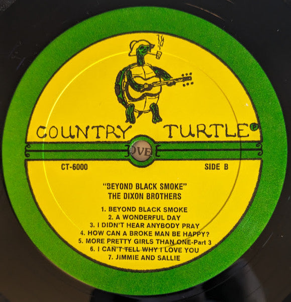 Dixon Brothers : Beyond Black Smoke - Original Recordings (LP, Comp)