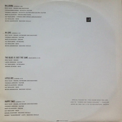 Baltimoore : There's No Danger On The Roof (LP, Album)