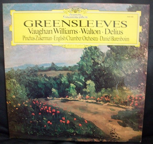 Vaughan Williams* • Walton* • Delius* - Pinchas Zukerman • English Chamber Orchestra • Daniel Barenboim : Greensleeves (LP, Album)