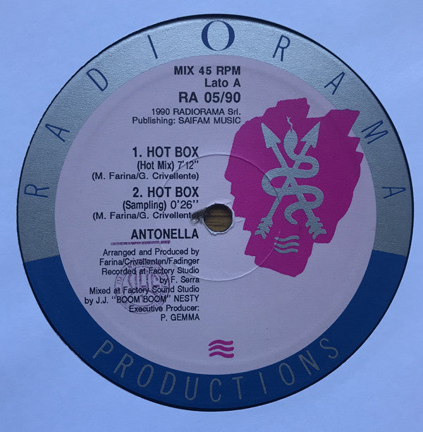 Antonella : Hot Box (12")