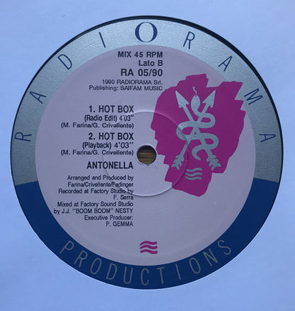 Antonella : Hot Box (12")